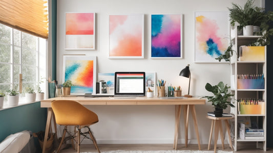 Affiche personnalisée avec citation inspirante et illustration artistique, idéale pour la décoration murale unique et moderne.