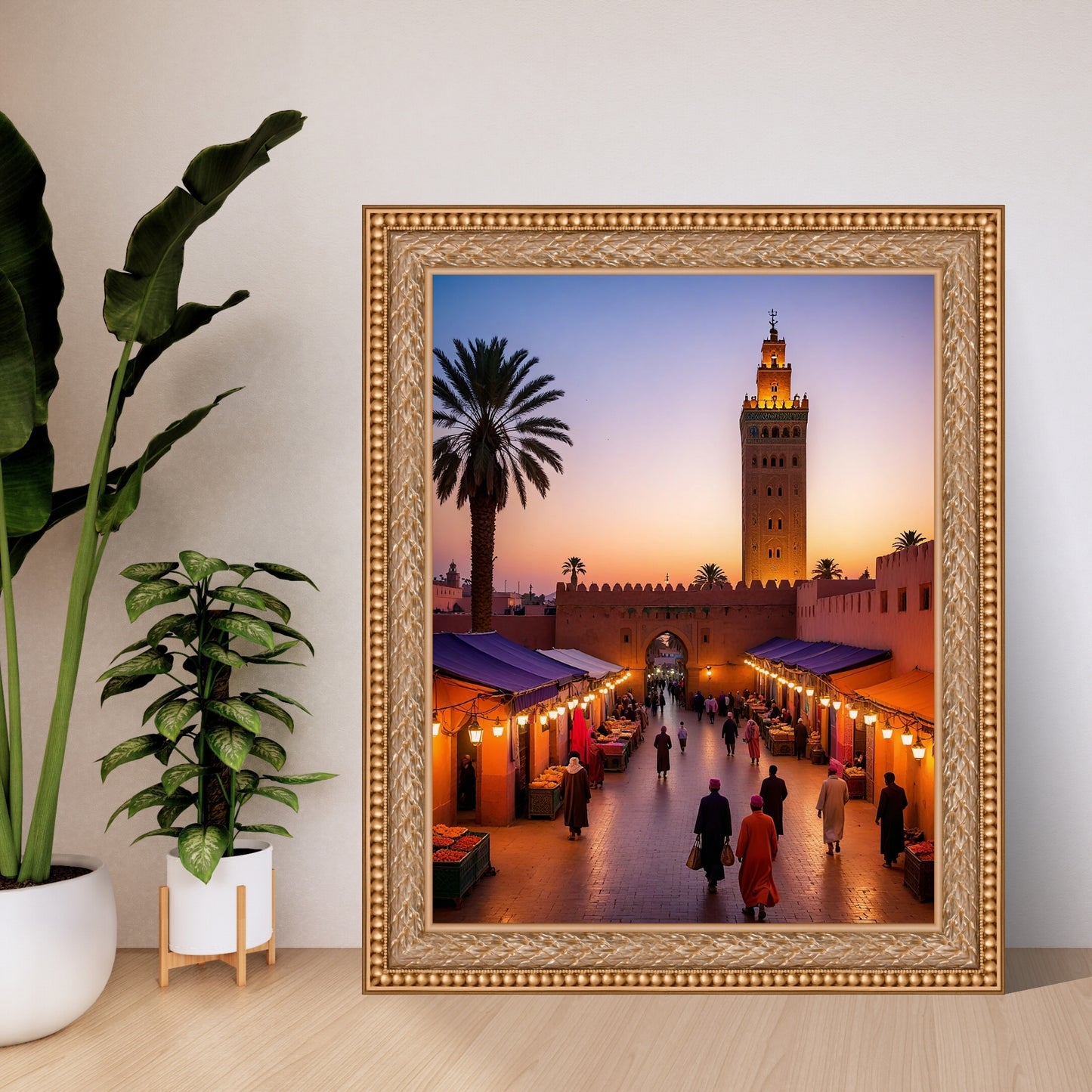 Affiche Marrakech – Moderne et Vintage pour une Décoration Inspirée du Maroc