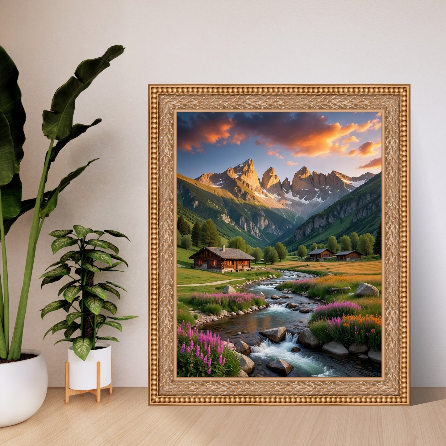 Affiche Pyrénées – Style Moderne et Vintage pour une Décoration Nature