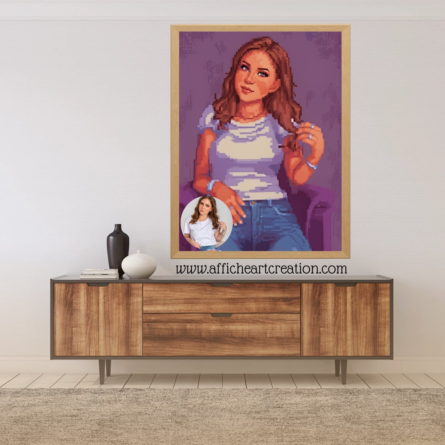 Affiche Personnalisée 8 Bits