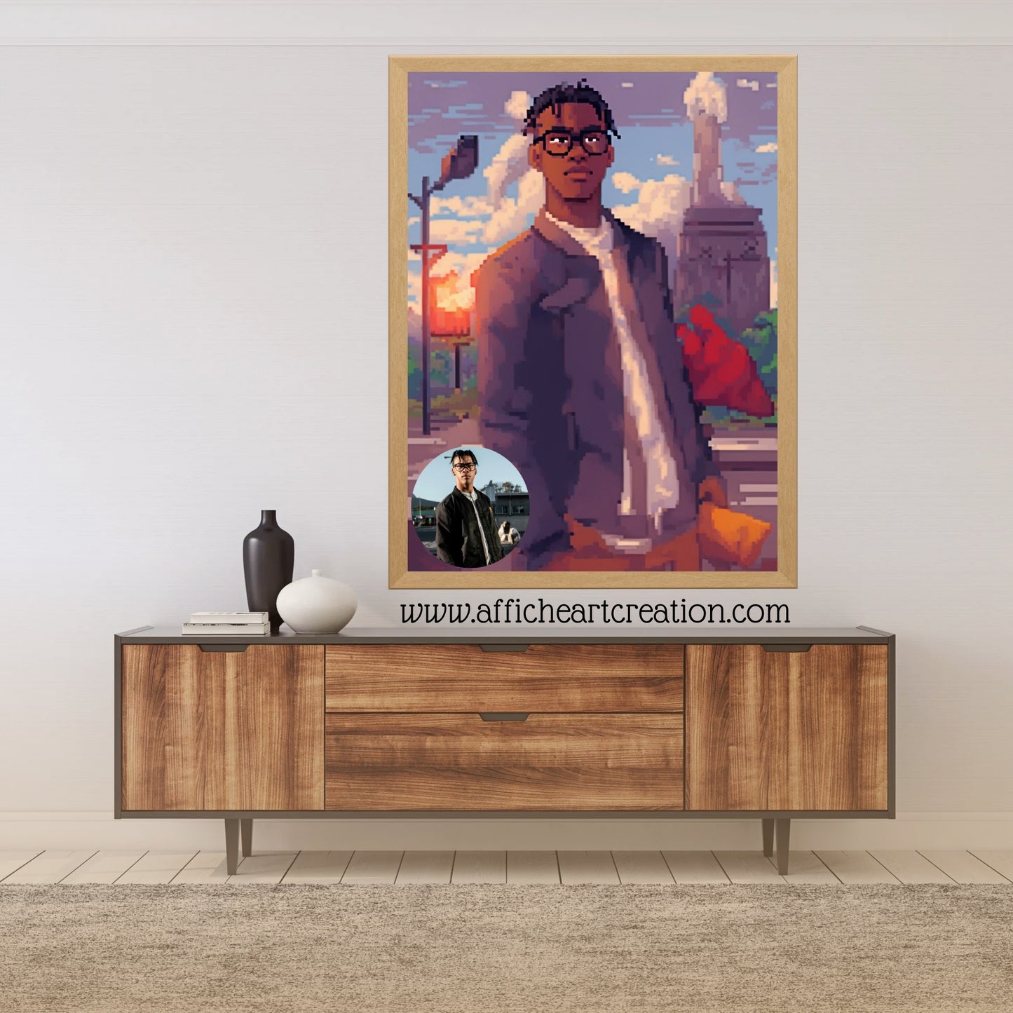 Affiche Personnalisée 8 Bits
