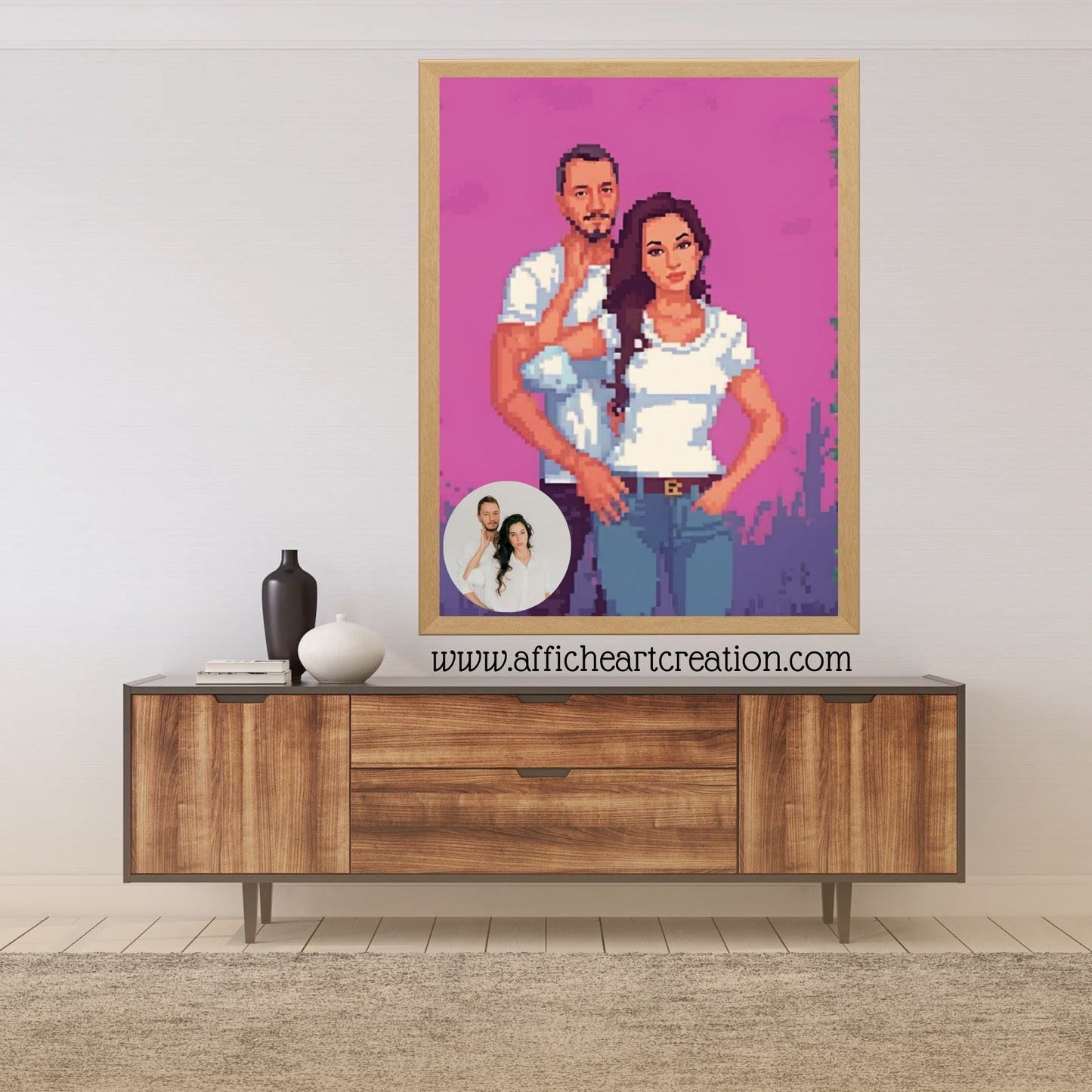 Affiche Personnalisée 8 Bits