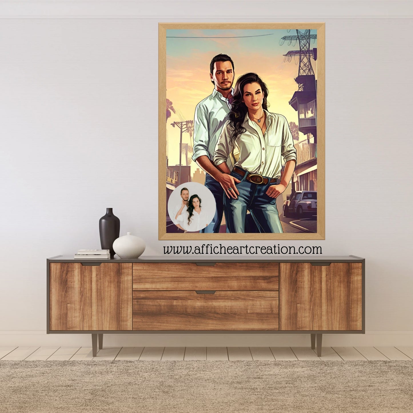 Affiche Personnalisée GTA