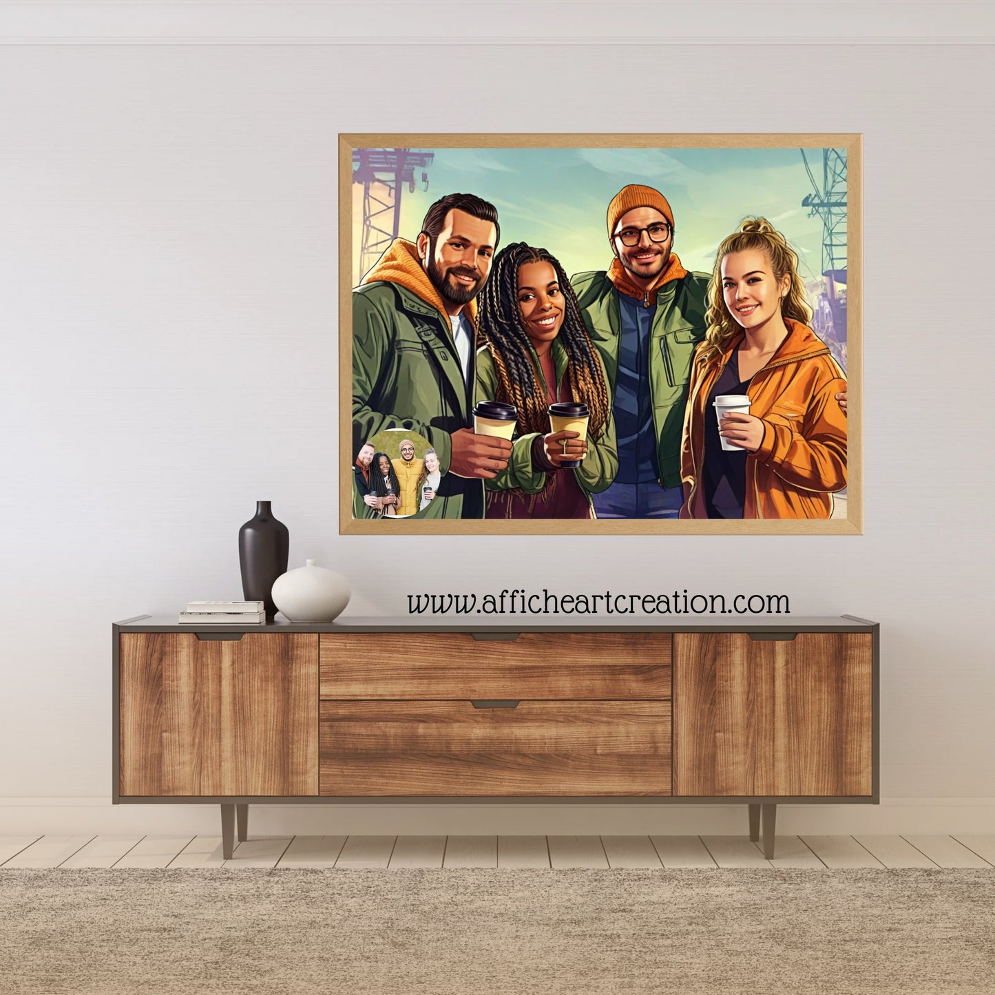 Affiche Personnalisée GTA