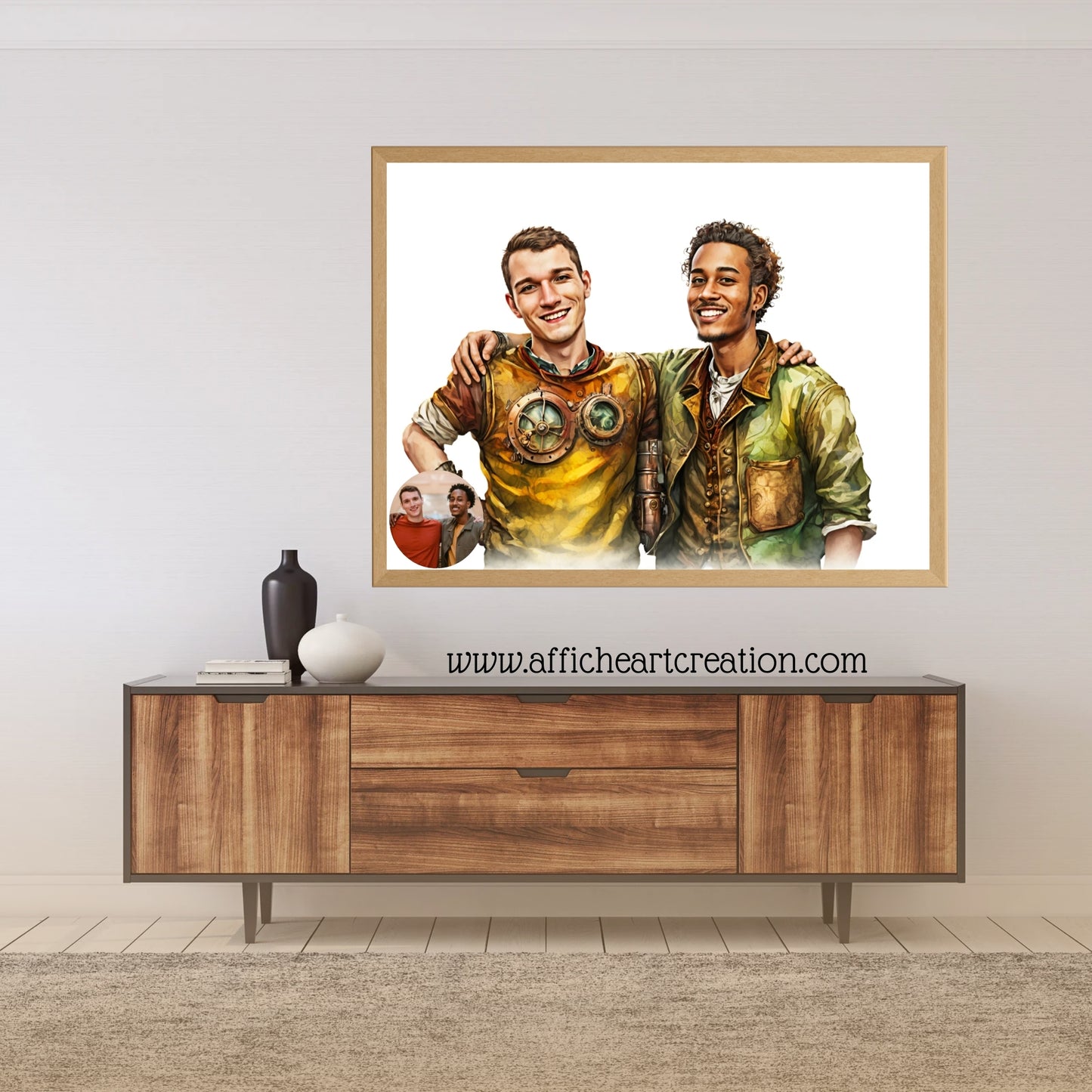 Affiche Personnalisée Steampunk